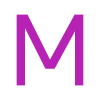 Lettre M