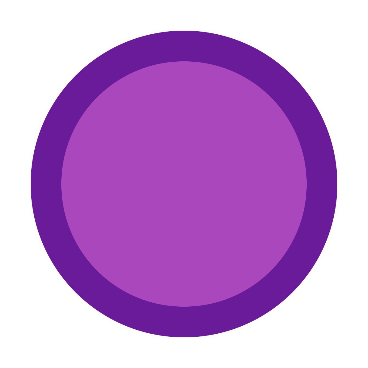 color style 100% icon