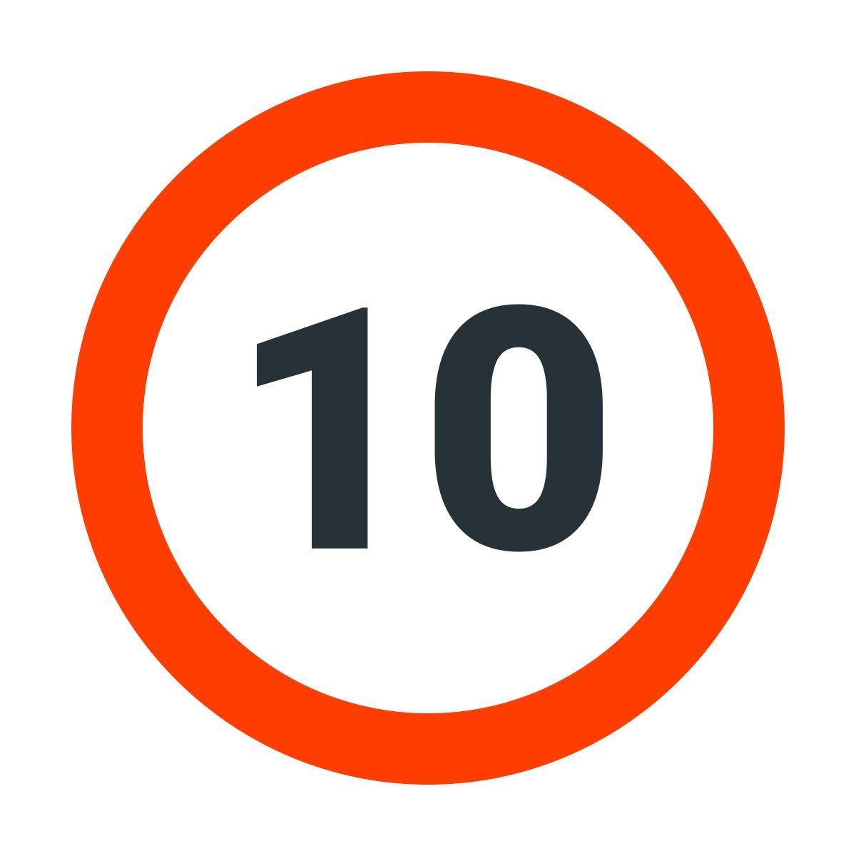 color style 10mph 속도 표시 icon