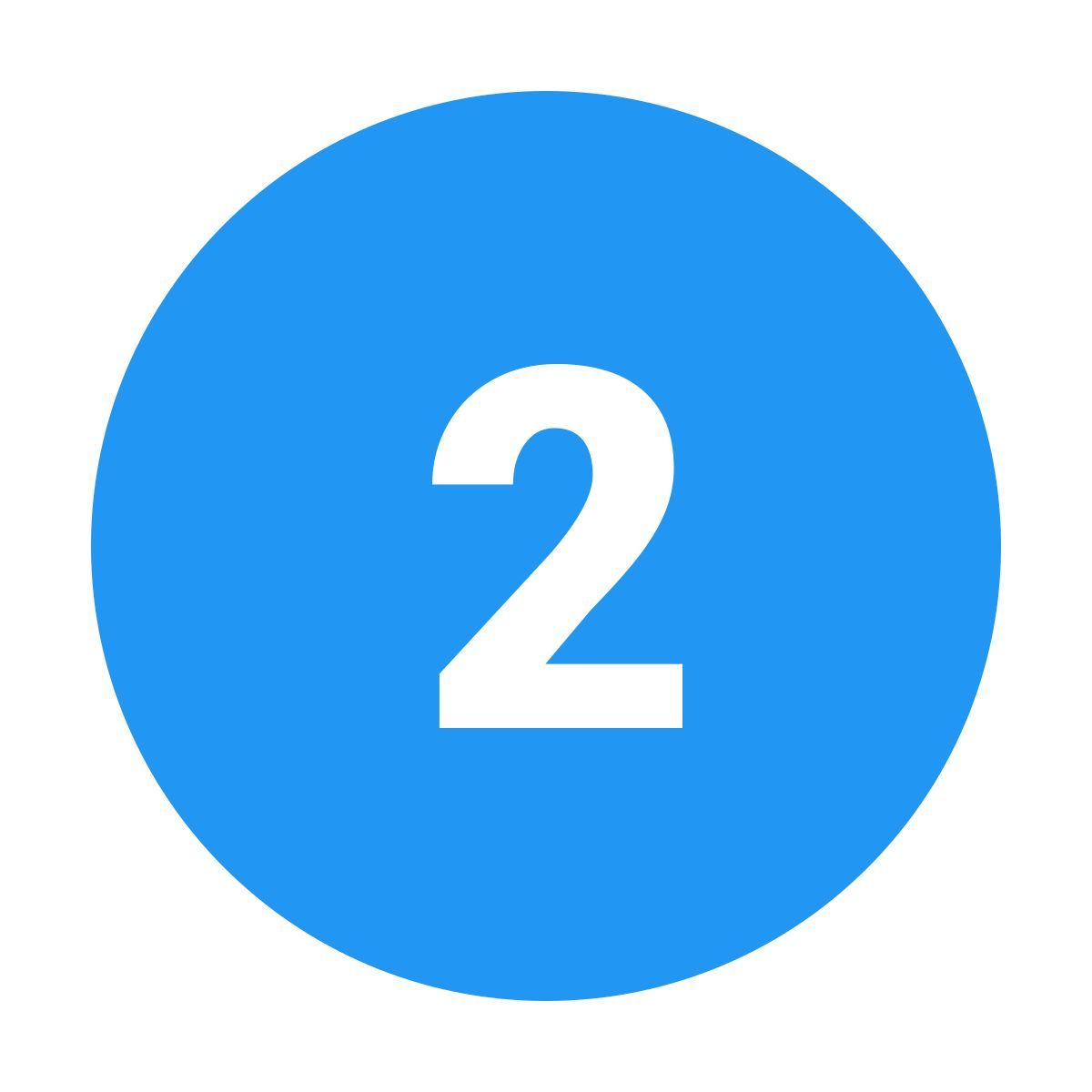 color style 2 en círculo c icon