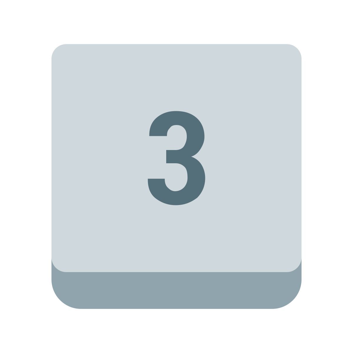 color style 3键 icon