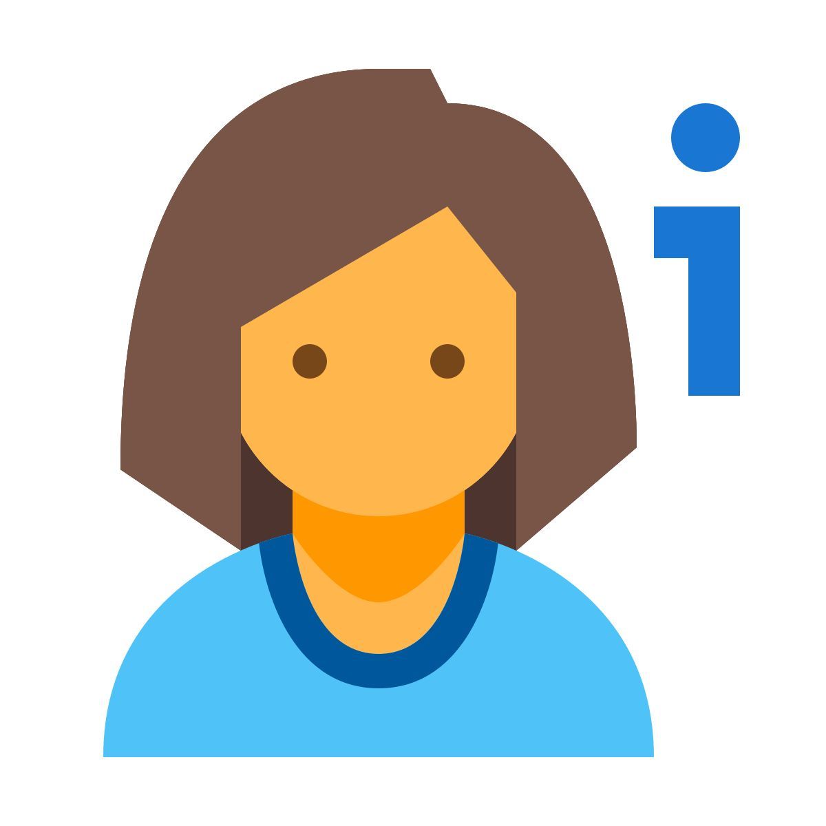 color style à propos de nous femme icon