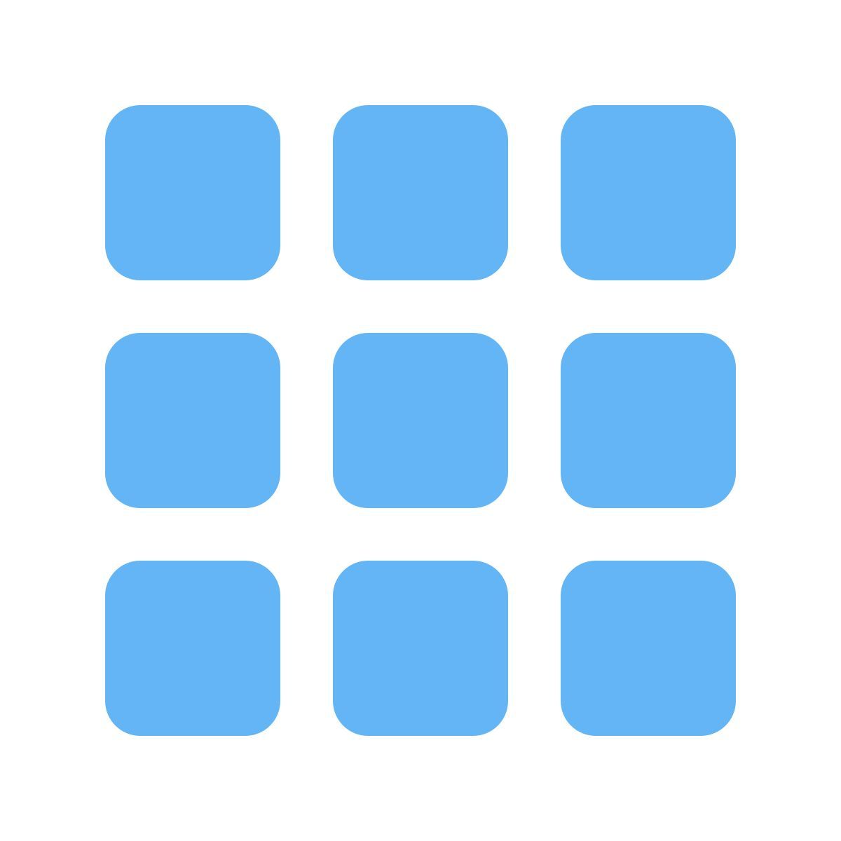 color style grille d'activité 2 icon