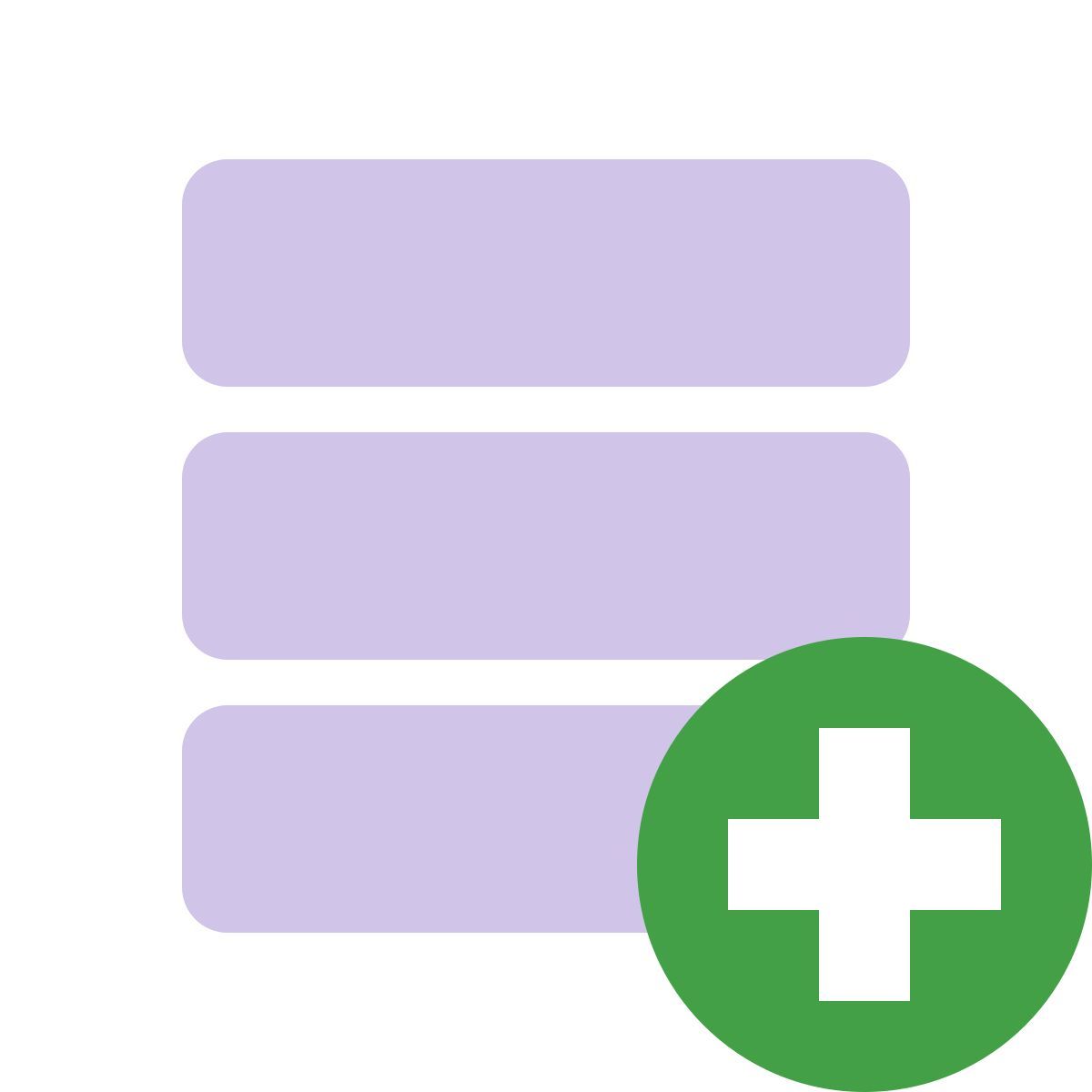 color style add database icon