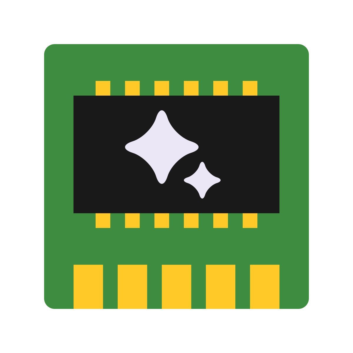 color style ai chip icon