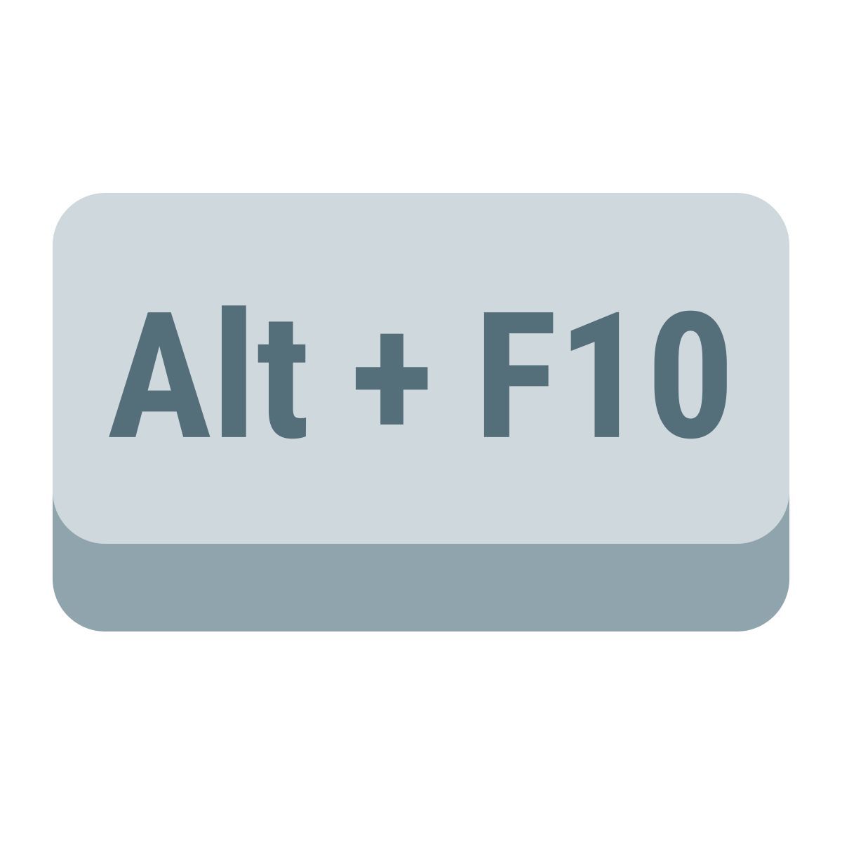 color style alt + f10 icon
