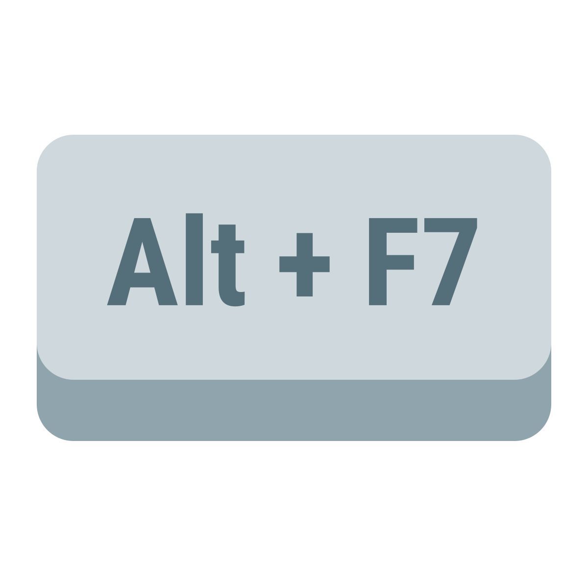 color style alt + f7 icon