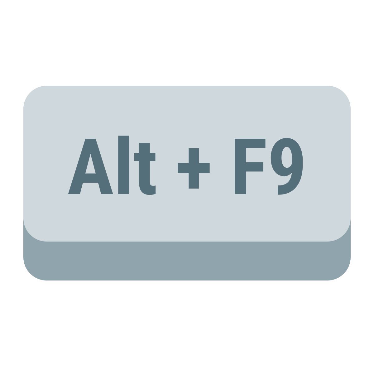 color style alt + f9 icon