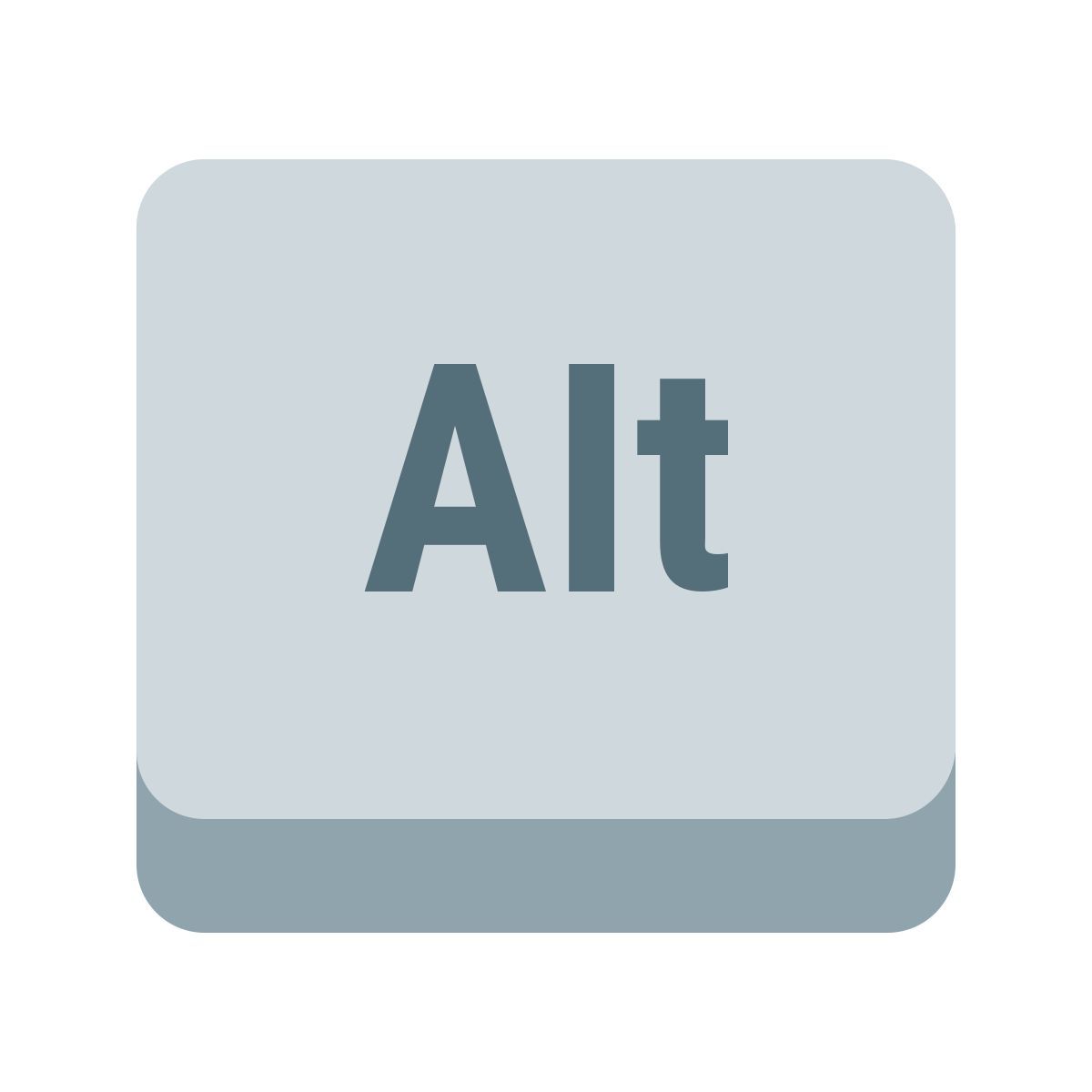 color style alt键 icon