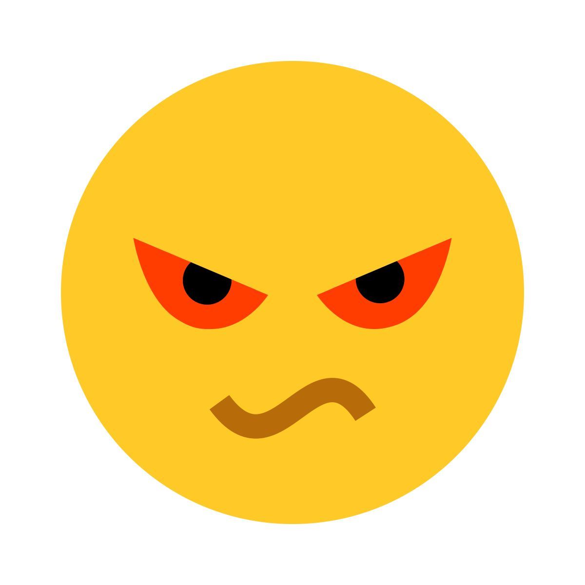 color style en colère icon