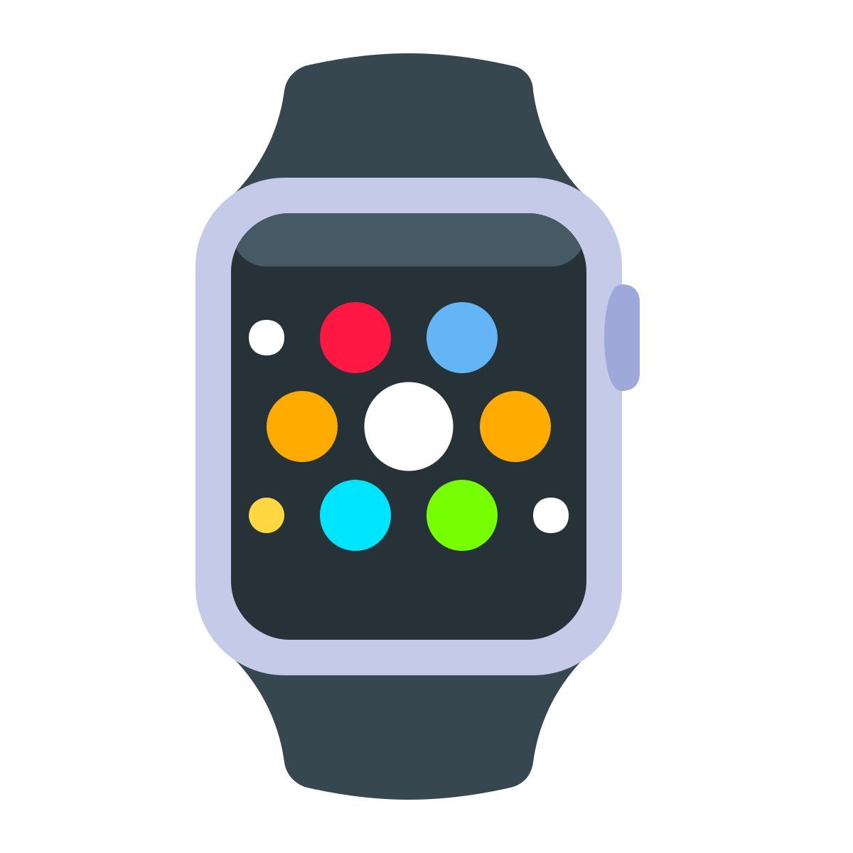 color style smart watch icon