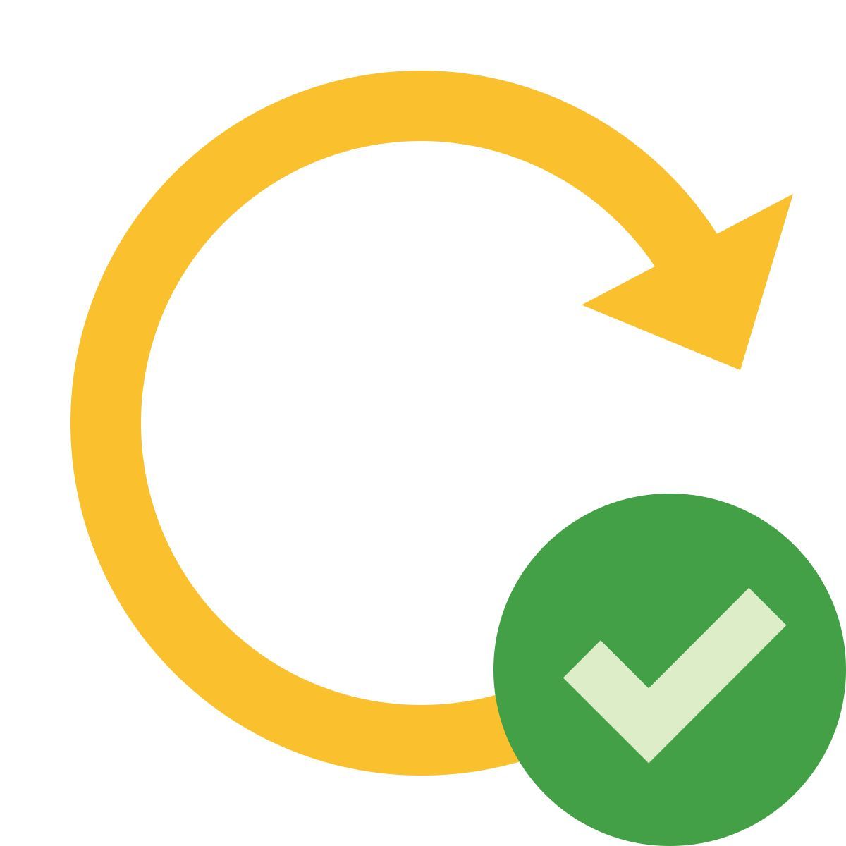 color style aprobar y actualizar icon