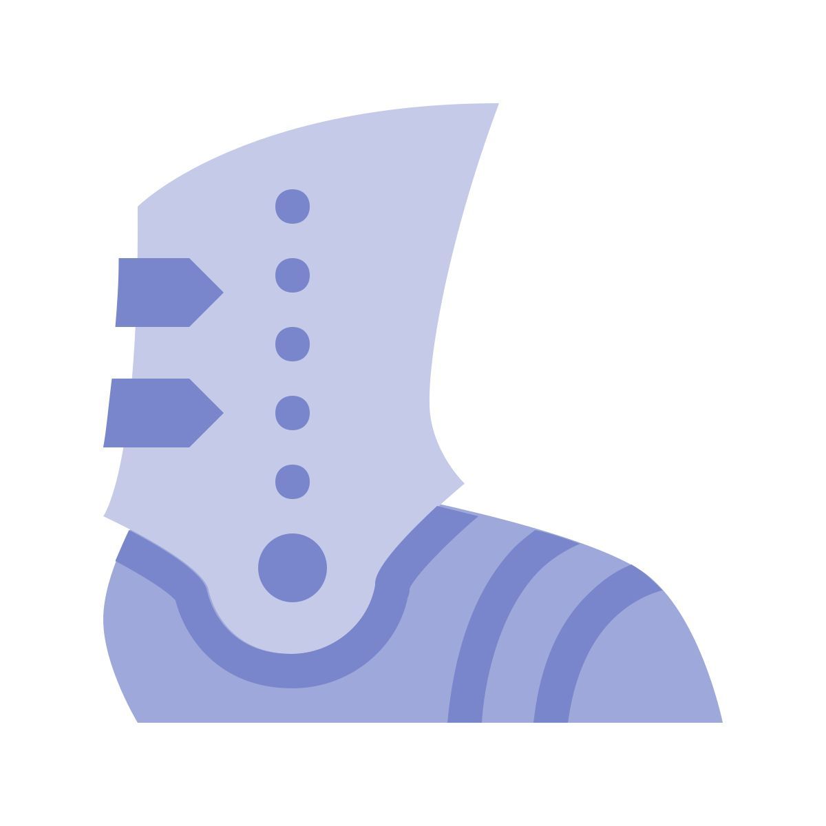 color style stivali corazzati icon