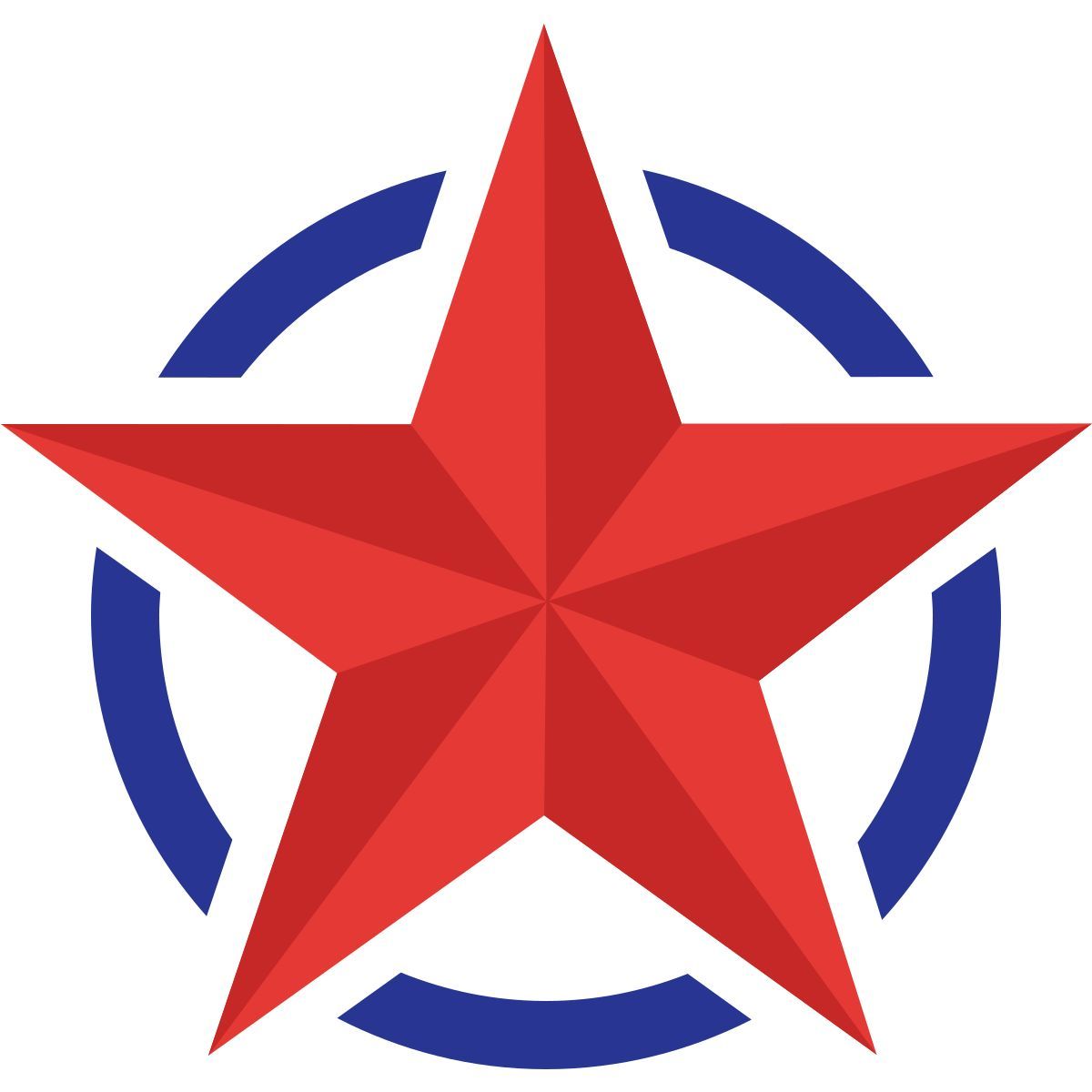 color style 육군 스타 icon