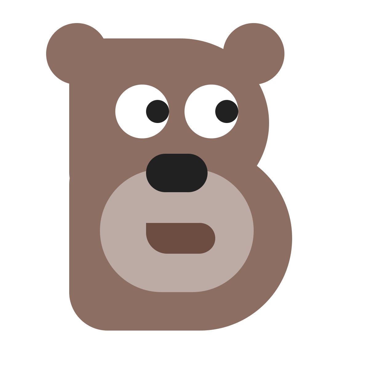 color style b cute icon