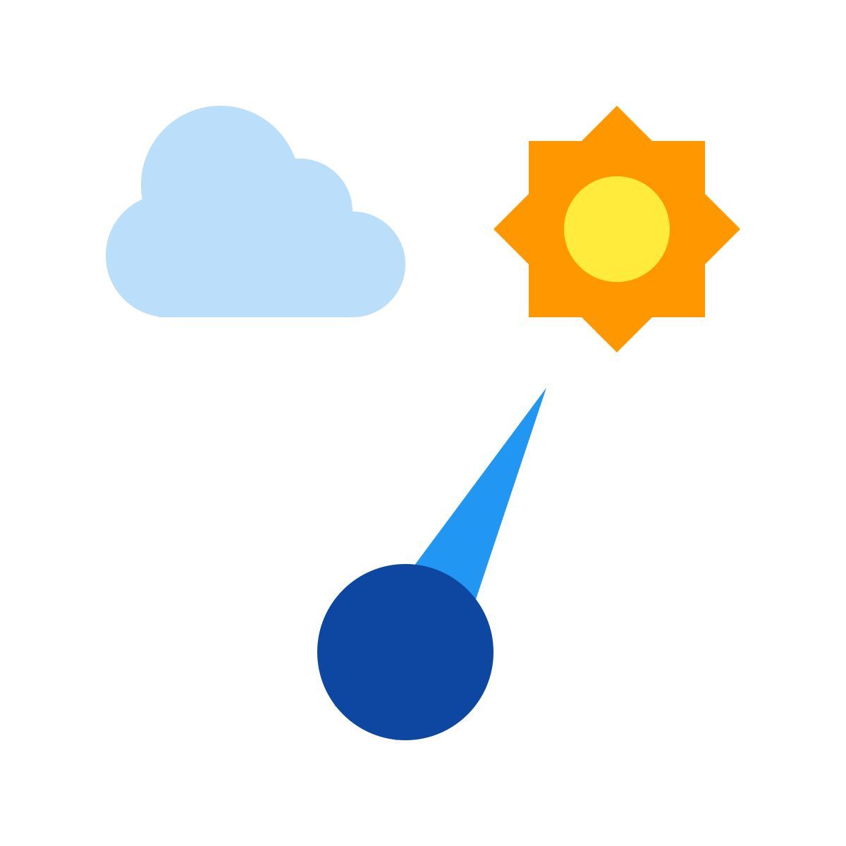 color style 晴雨表 icon