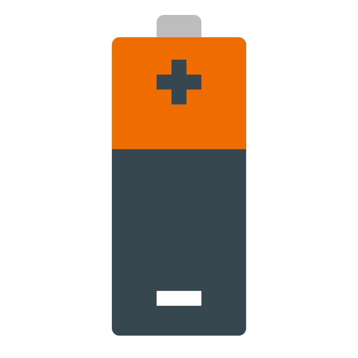 color style battery icon