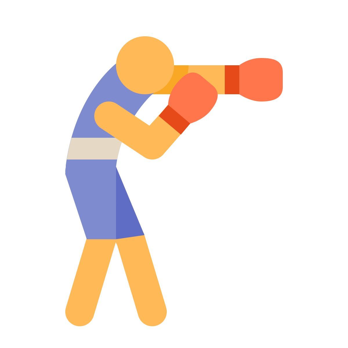 color style boxing 2 icon