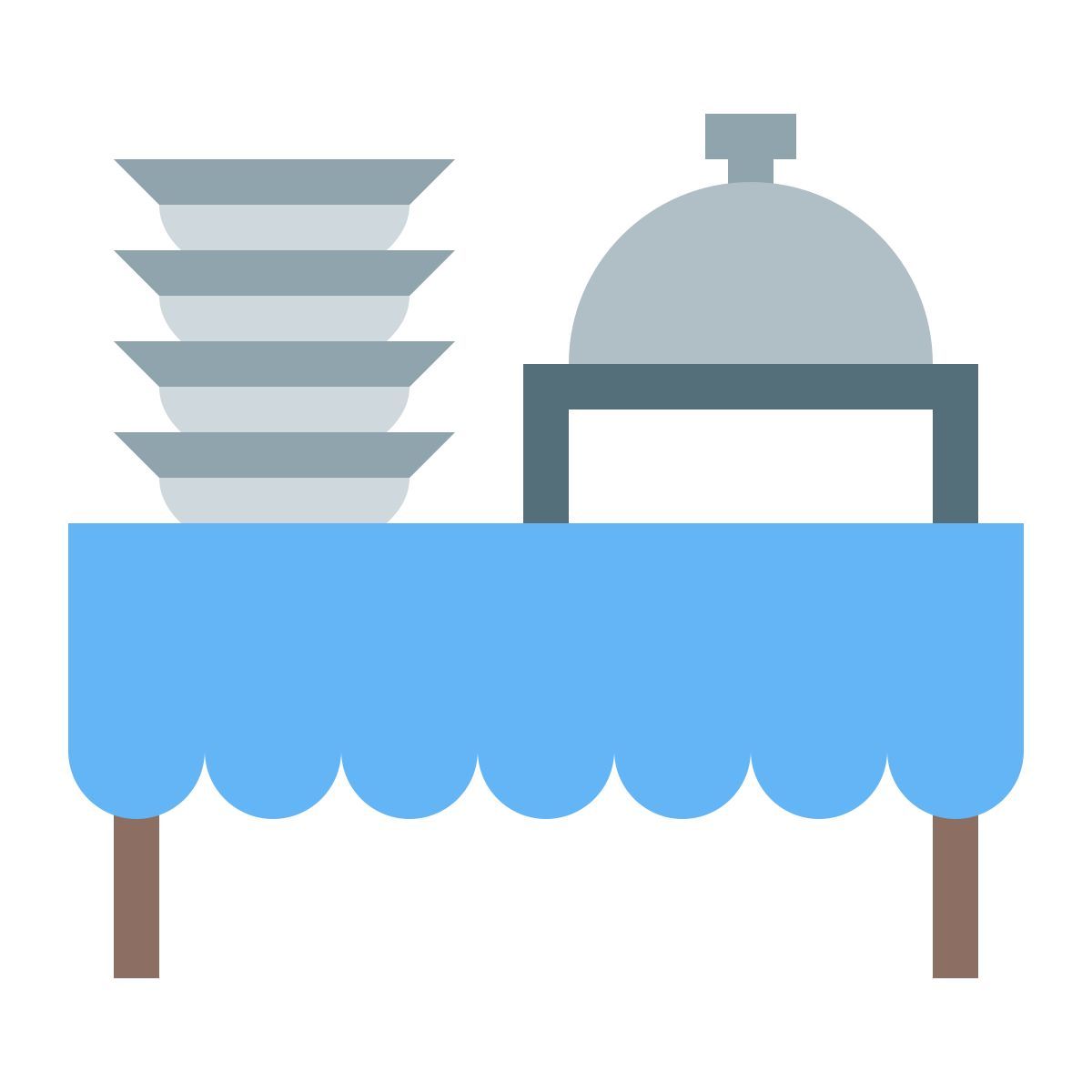 color style frühstücksbüffet icon