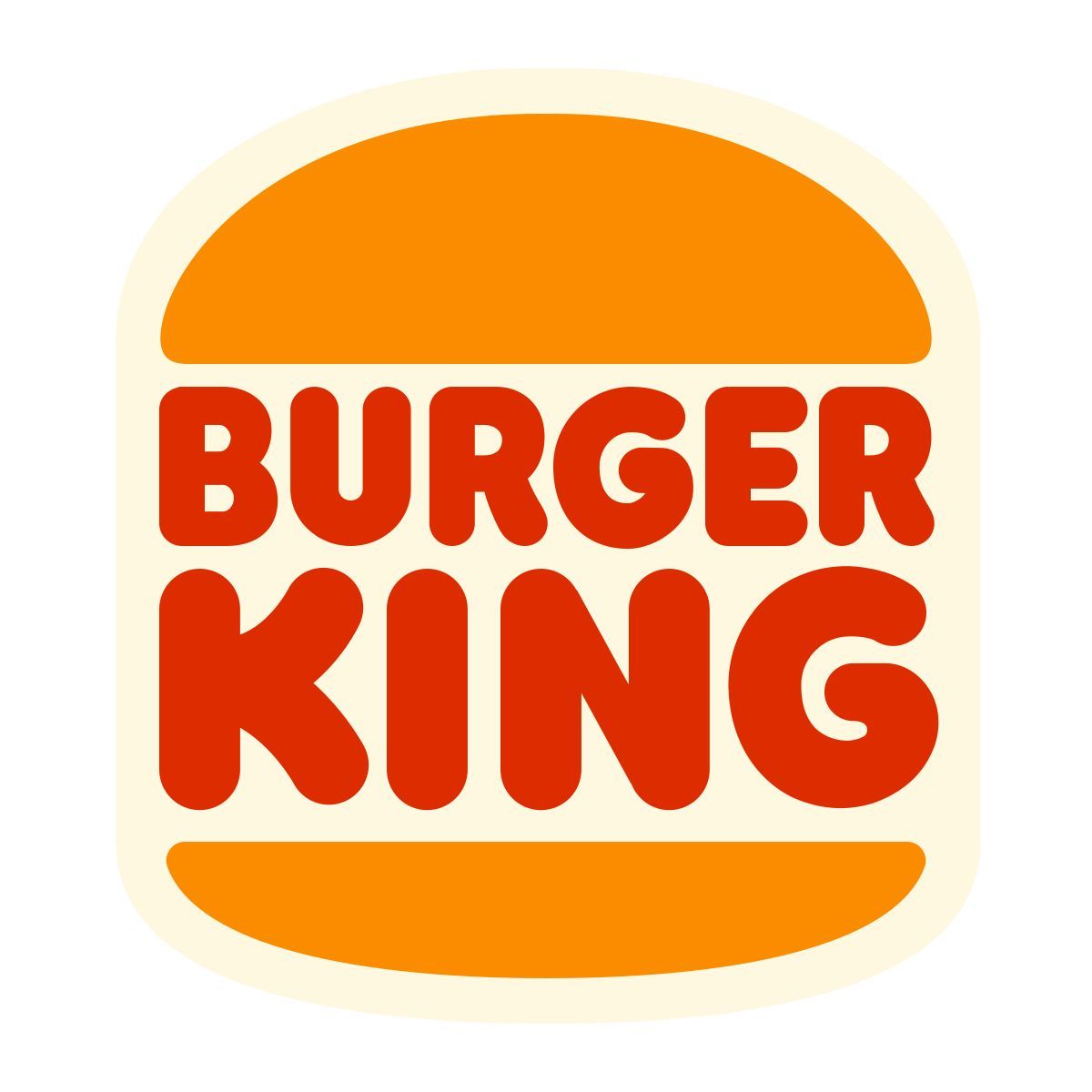 color style burger king nuevo logotipo icon