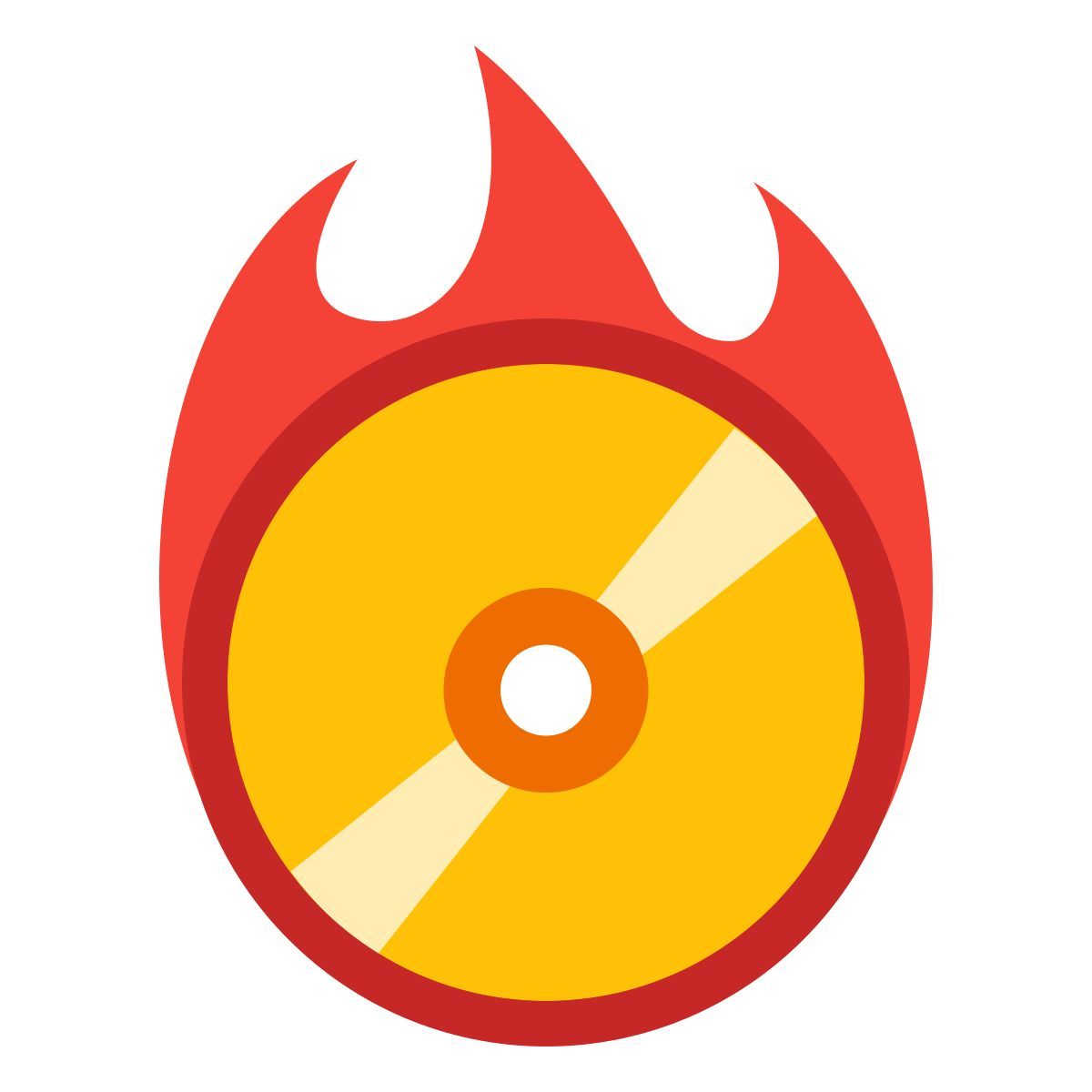 color style 刻录cd icon