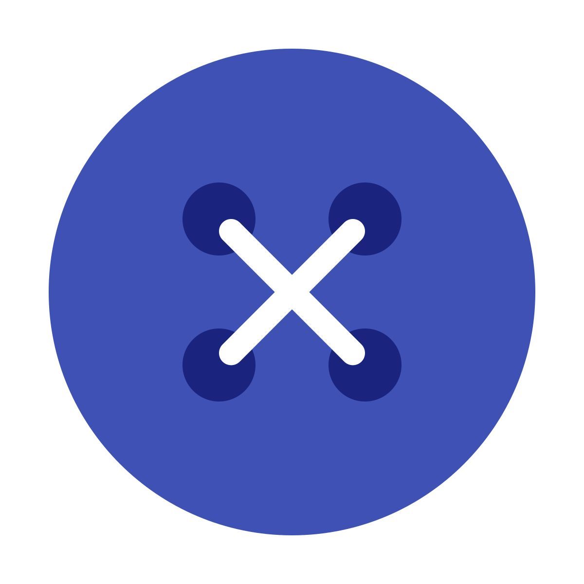 color style 단추 icon