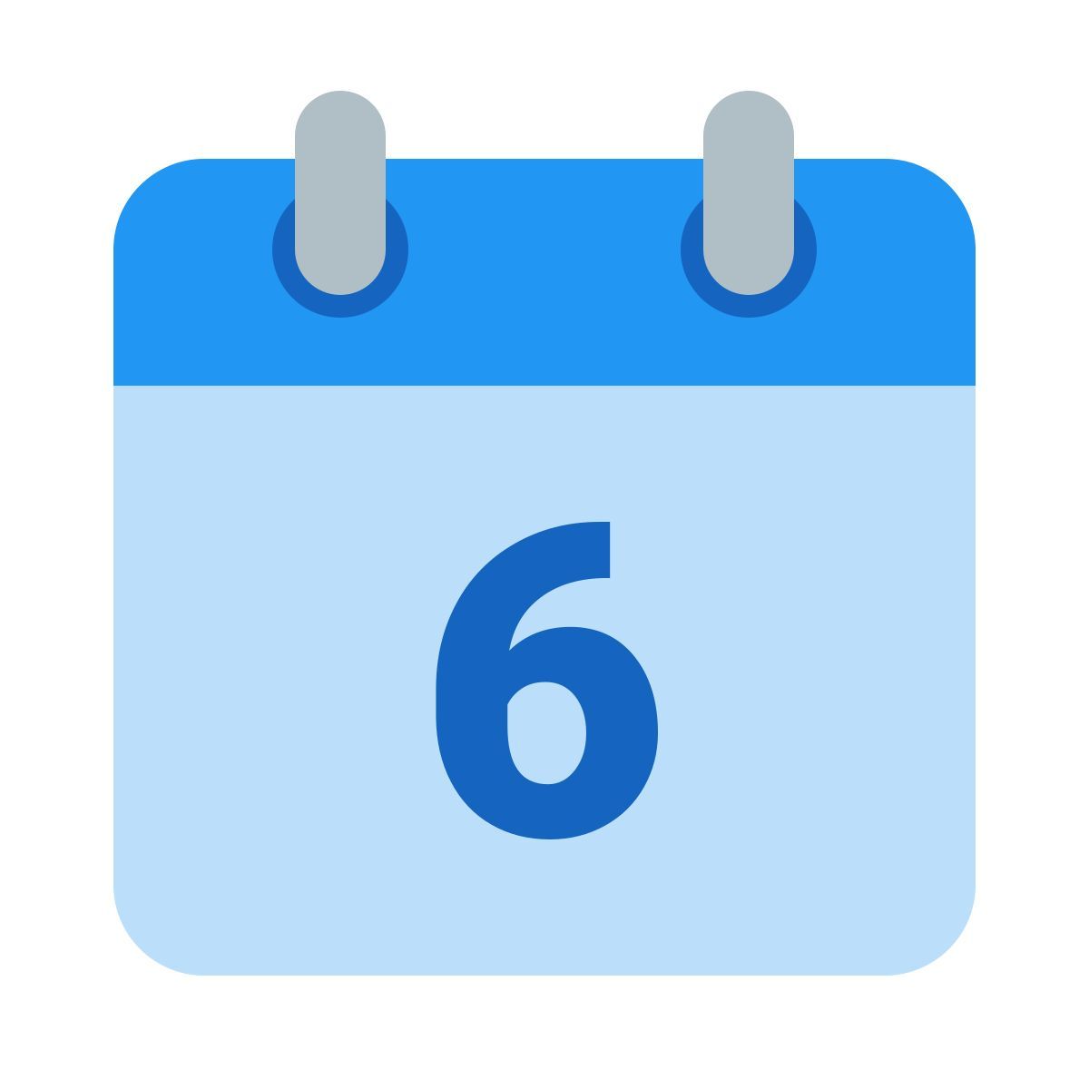 color style calendar 6 icon