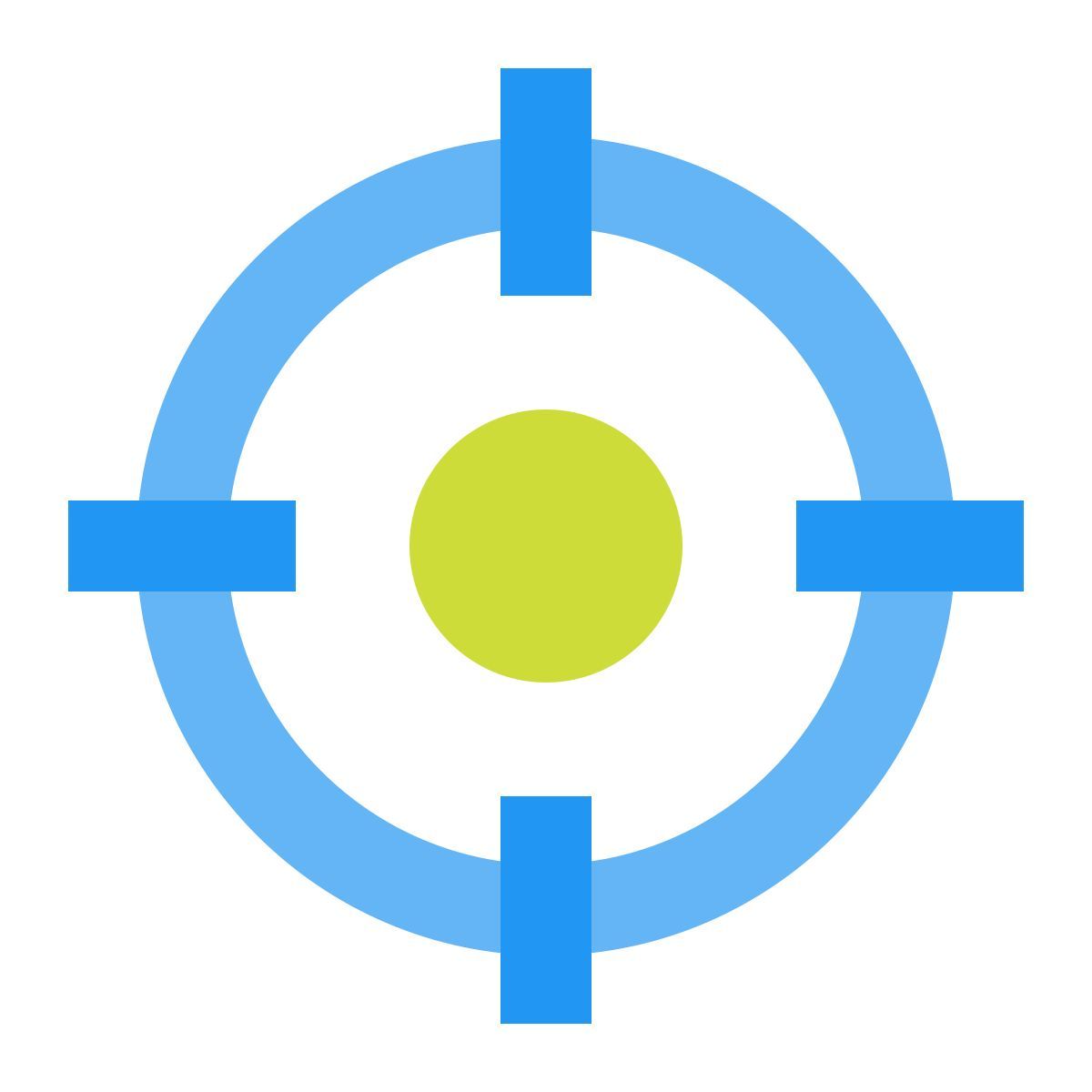 color style my location icon