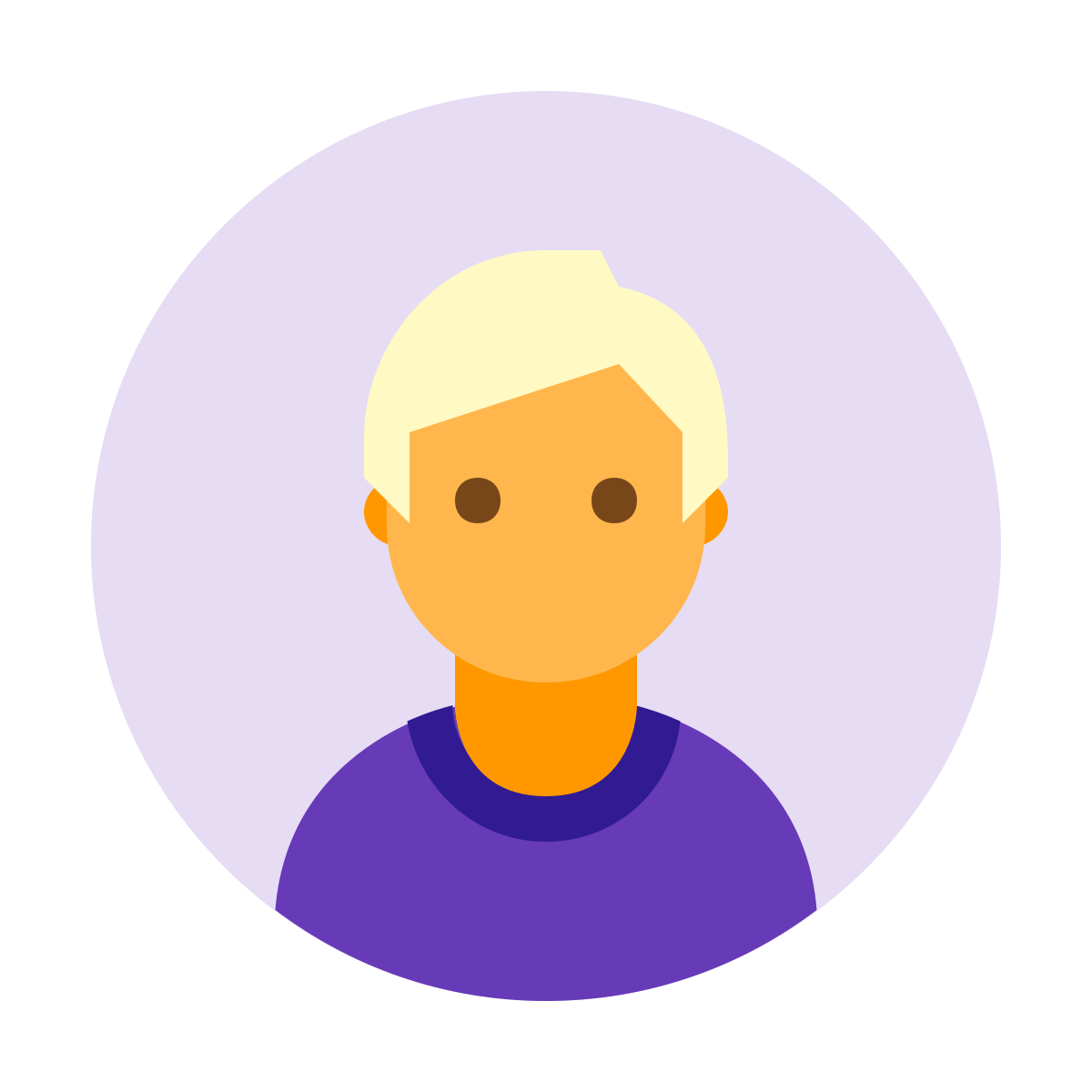 color style circled user male skin type 3  v2 icon