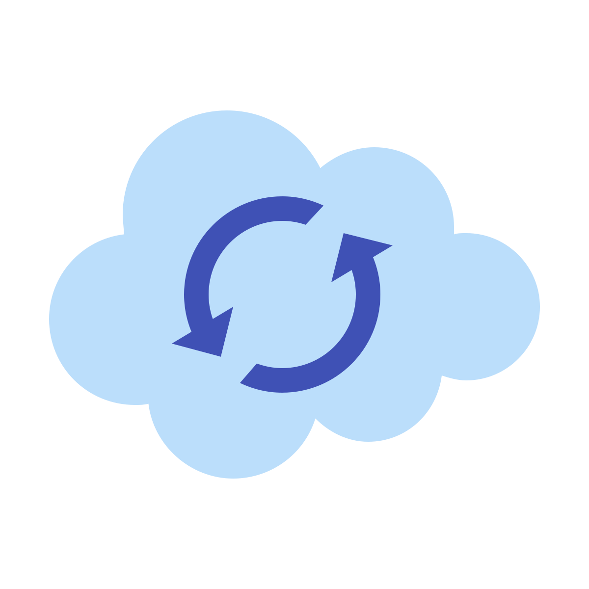 color style cloud sync  v2 icon