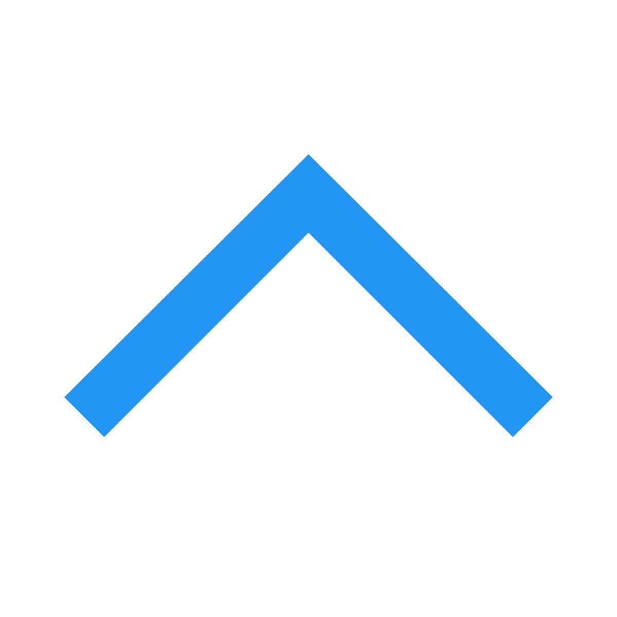 color style pfeil: einklappen icon