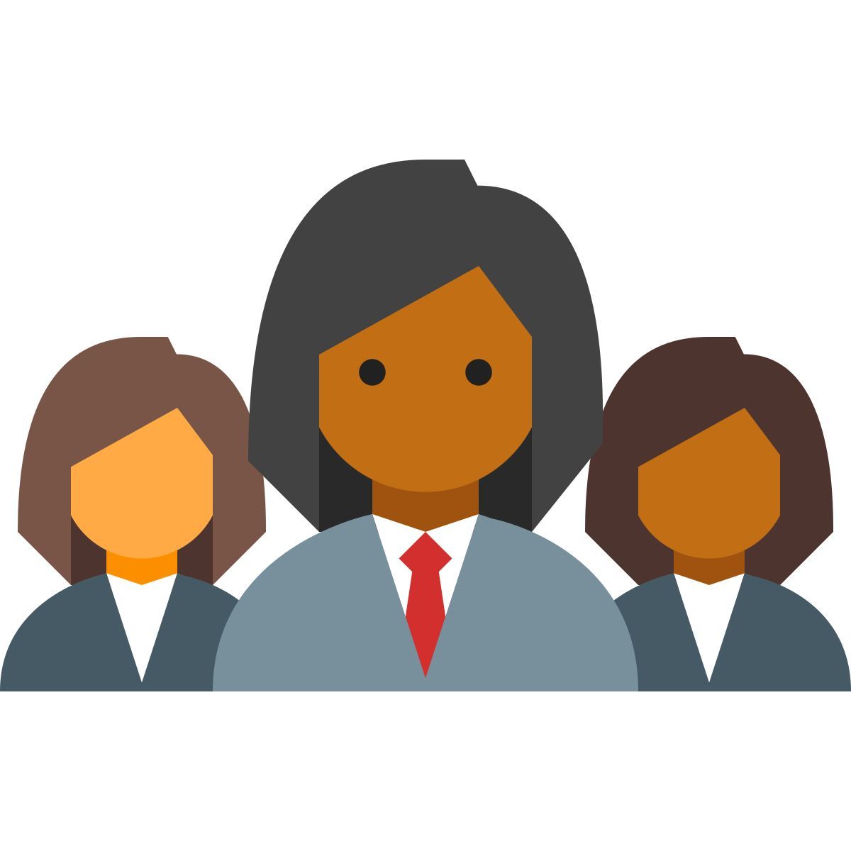 color style administración de explotación comercial icon
