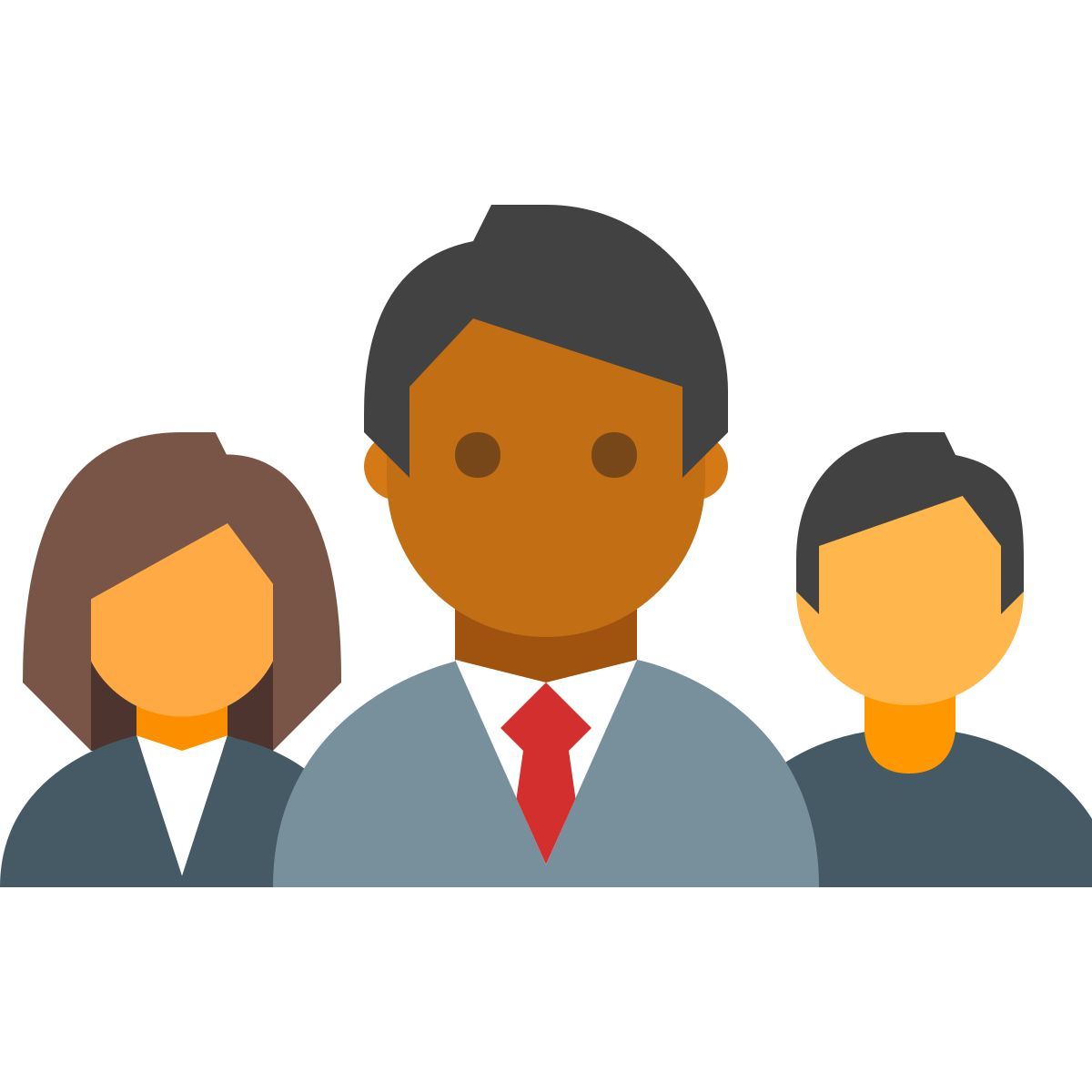 color style administración de explotación comercial icon