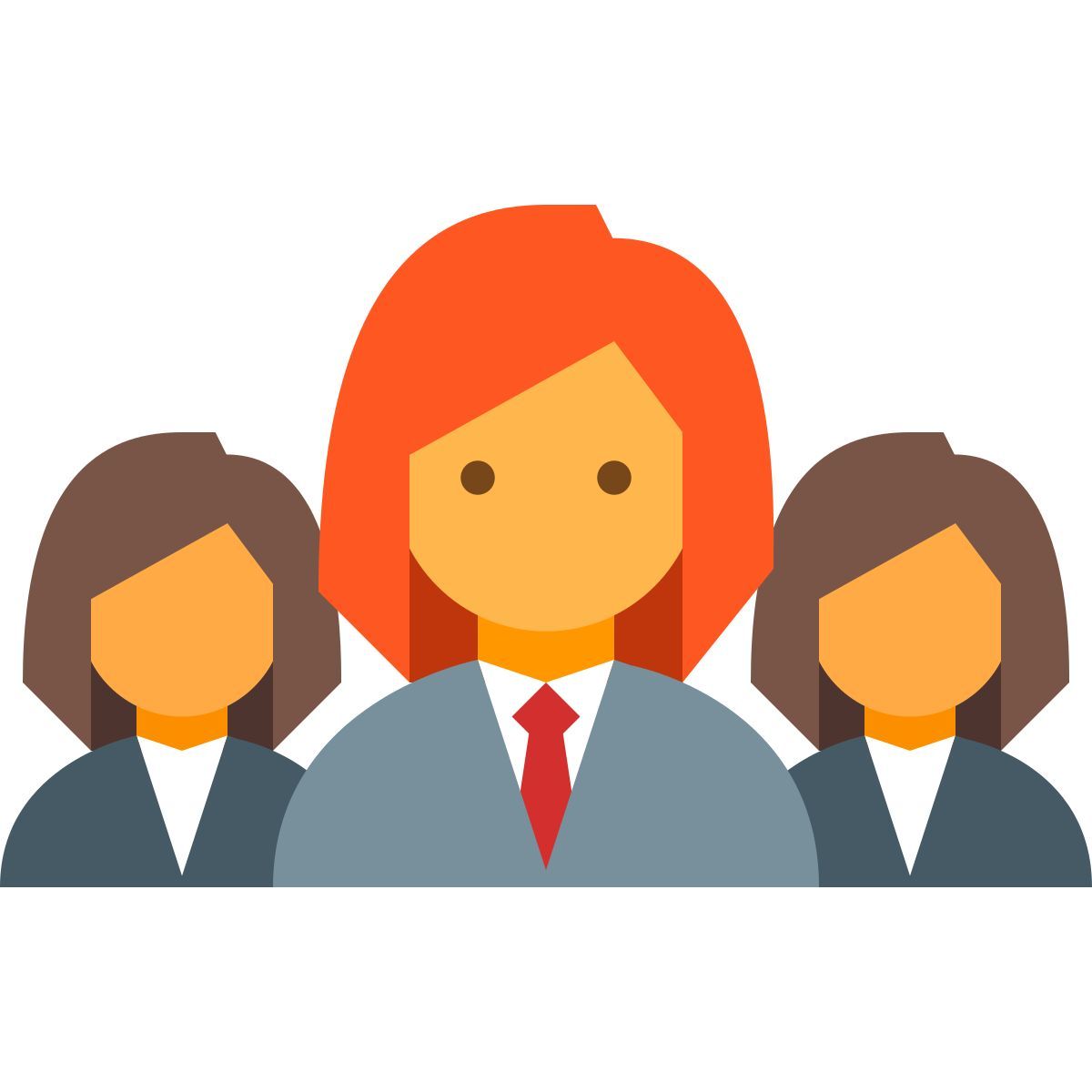 color style administración de explotación comercial icon