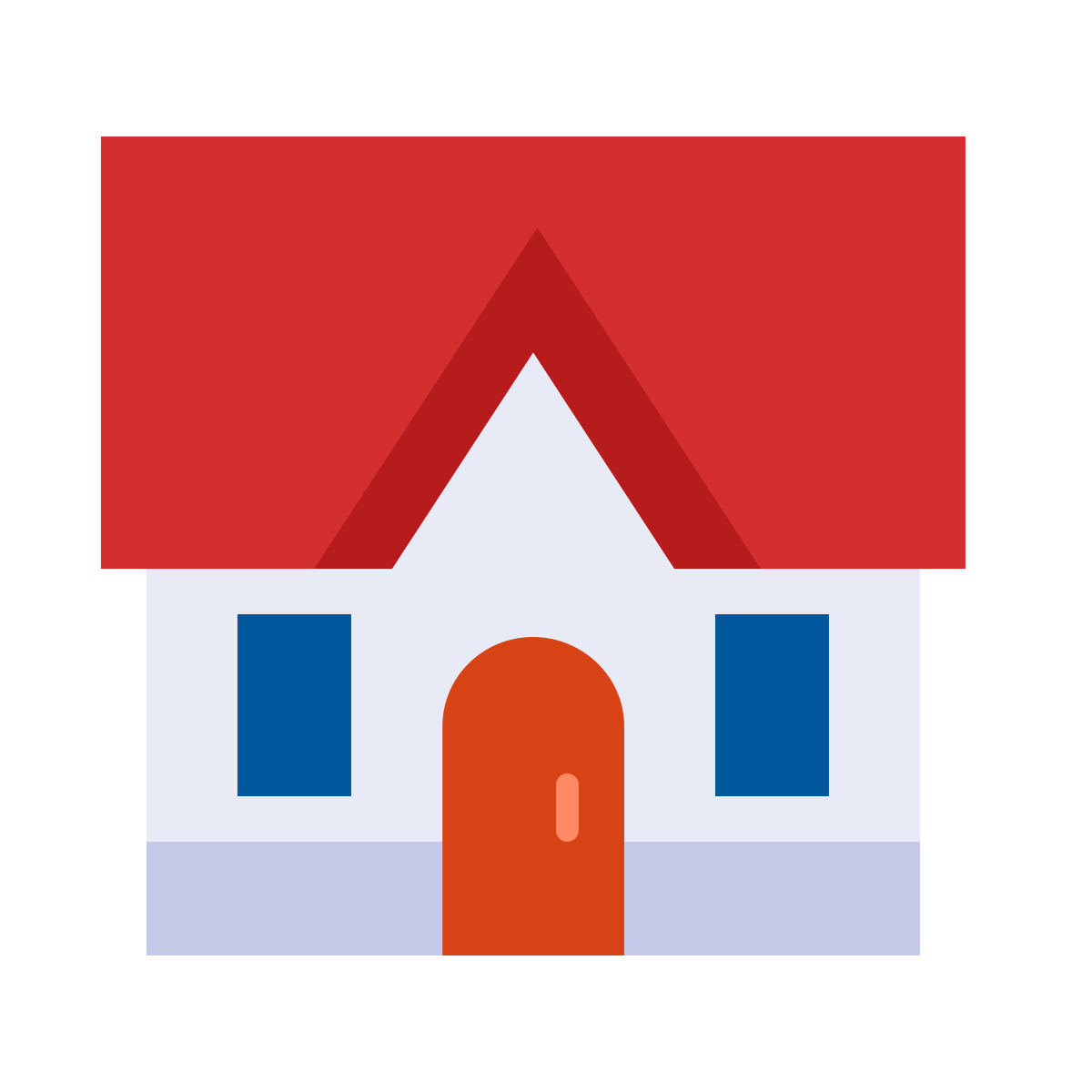 color style cottage icon