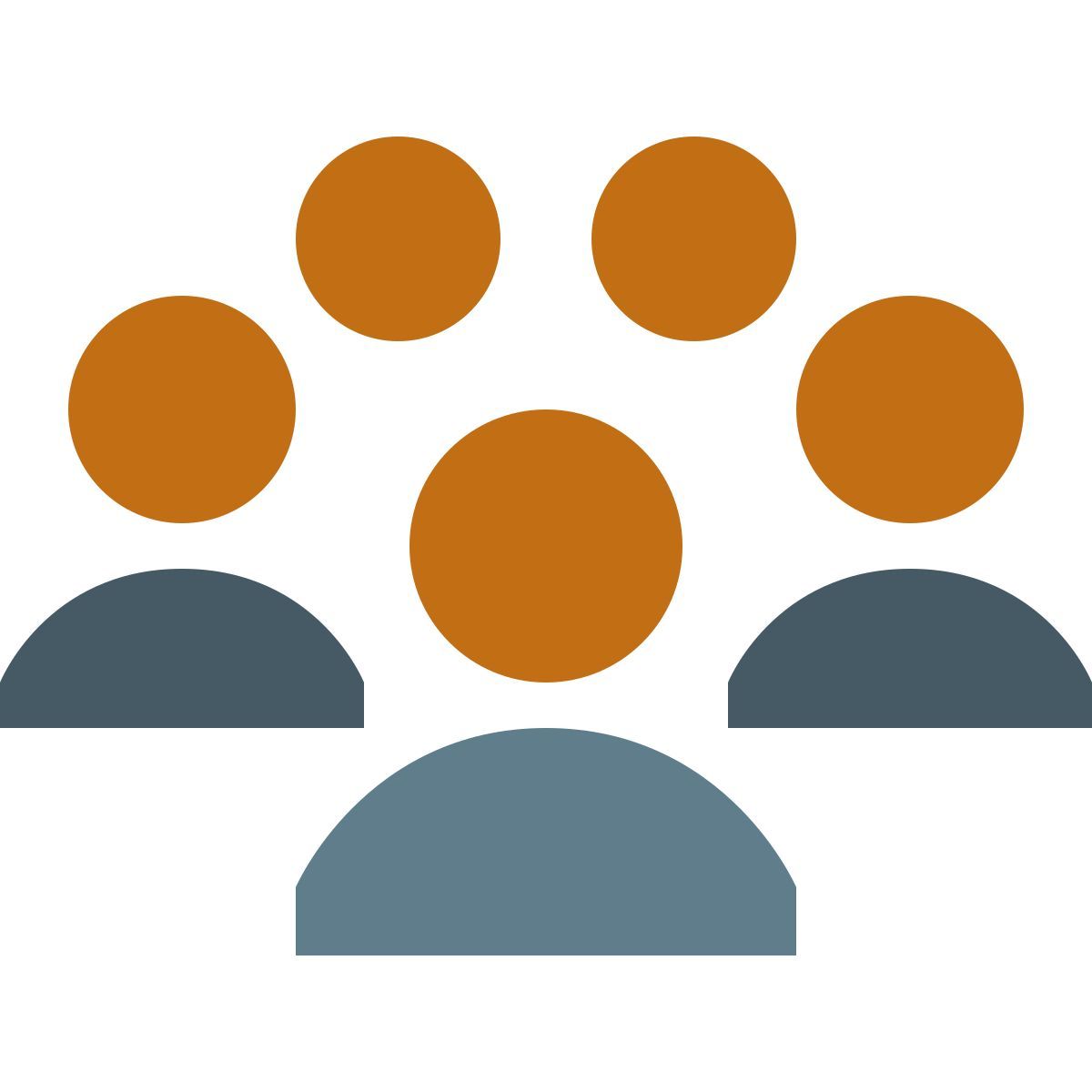 color style 군중 피부 유형 5 icon