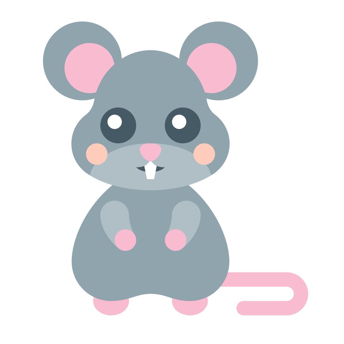 color style cute mouse icon