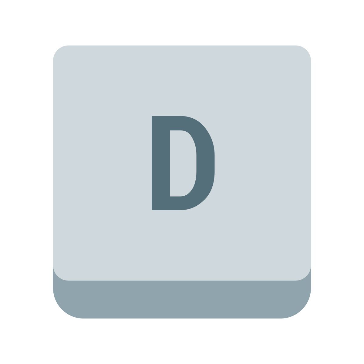 color style d 键 icon