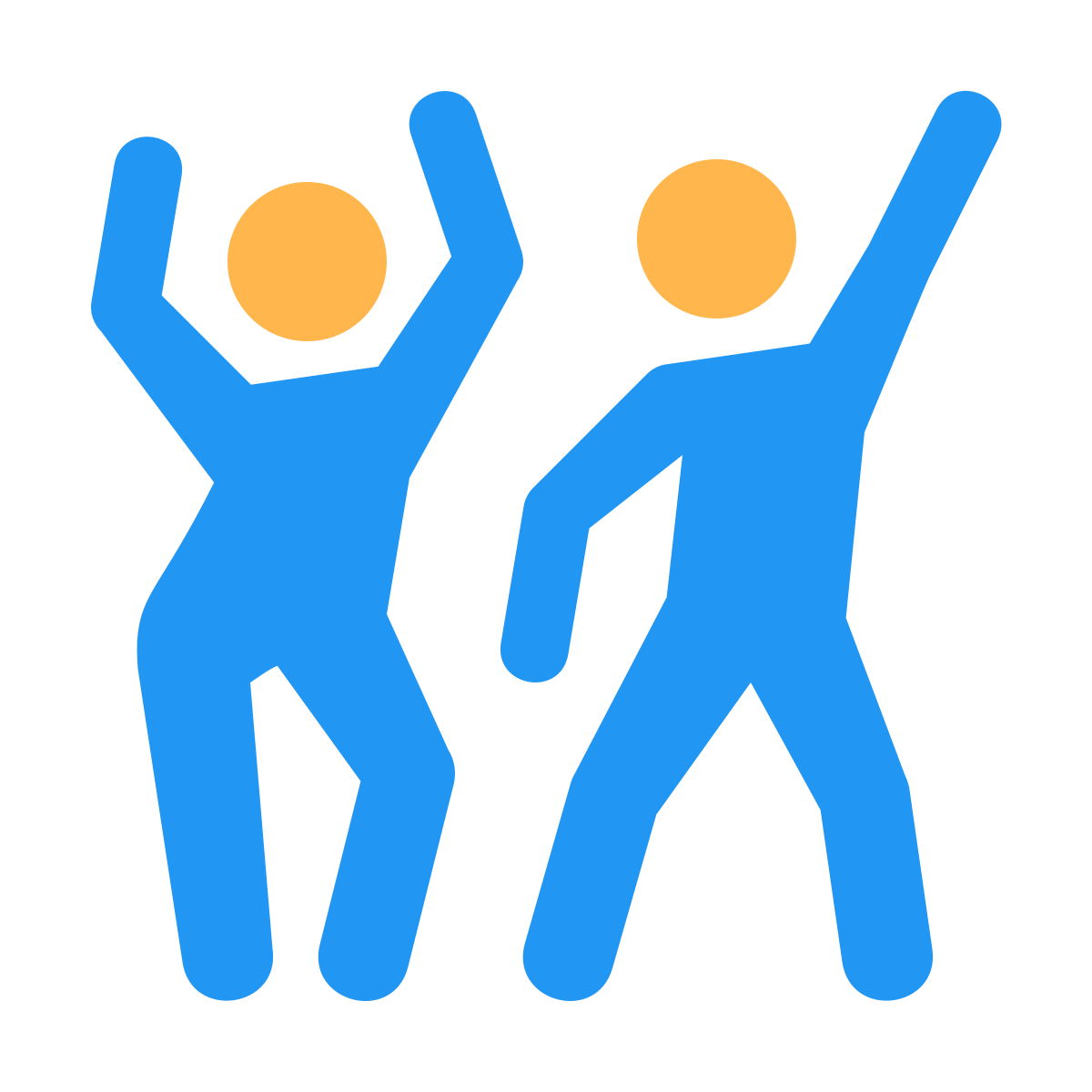 color style dancing party  v2 icon