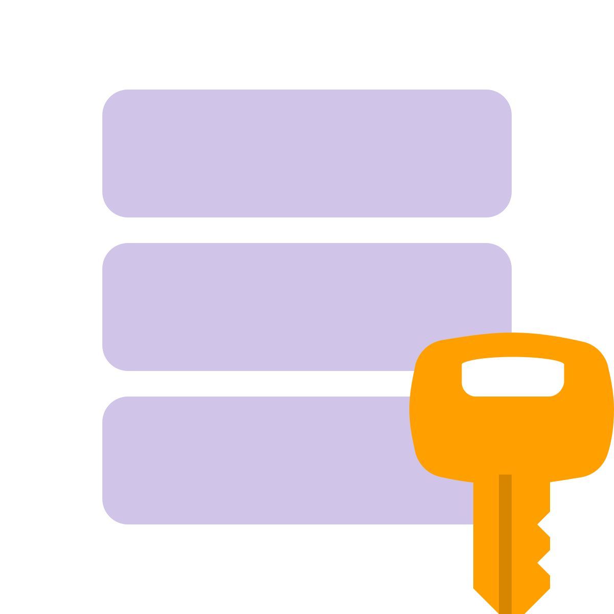 color style data encryption icon