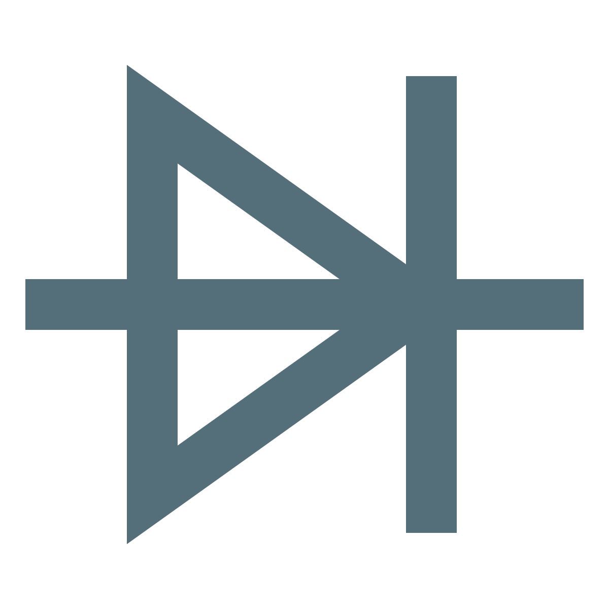 color style 다이오드 기호 icon