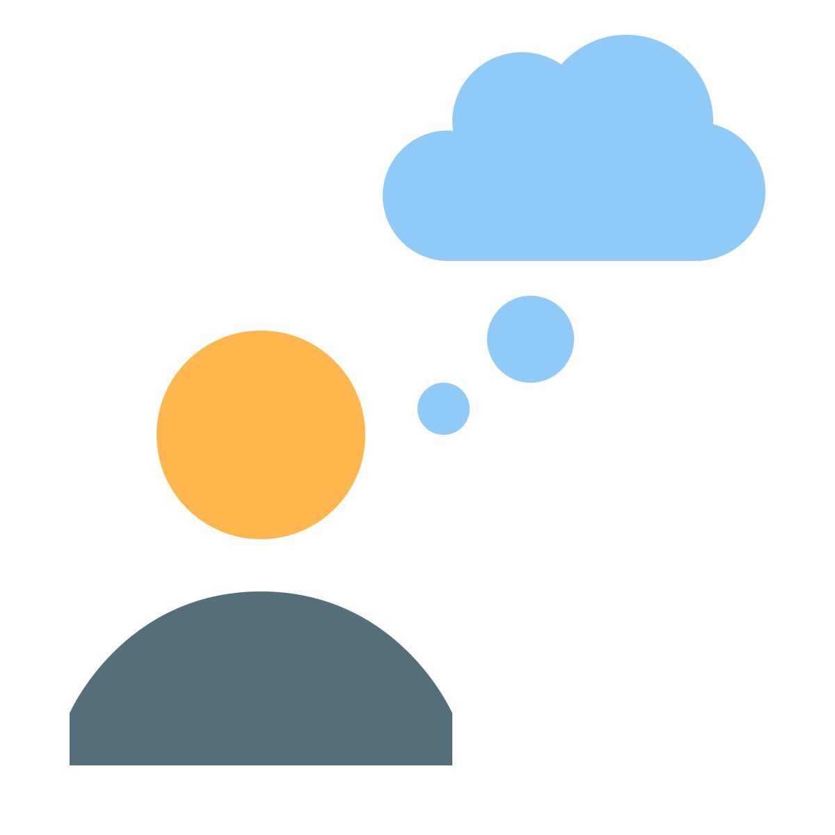 color style träumend icon