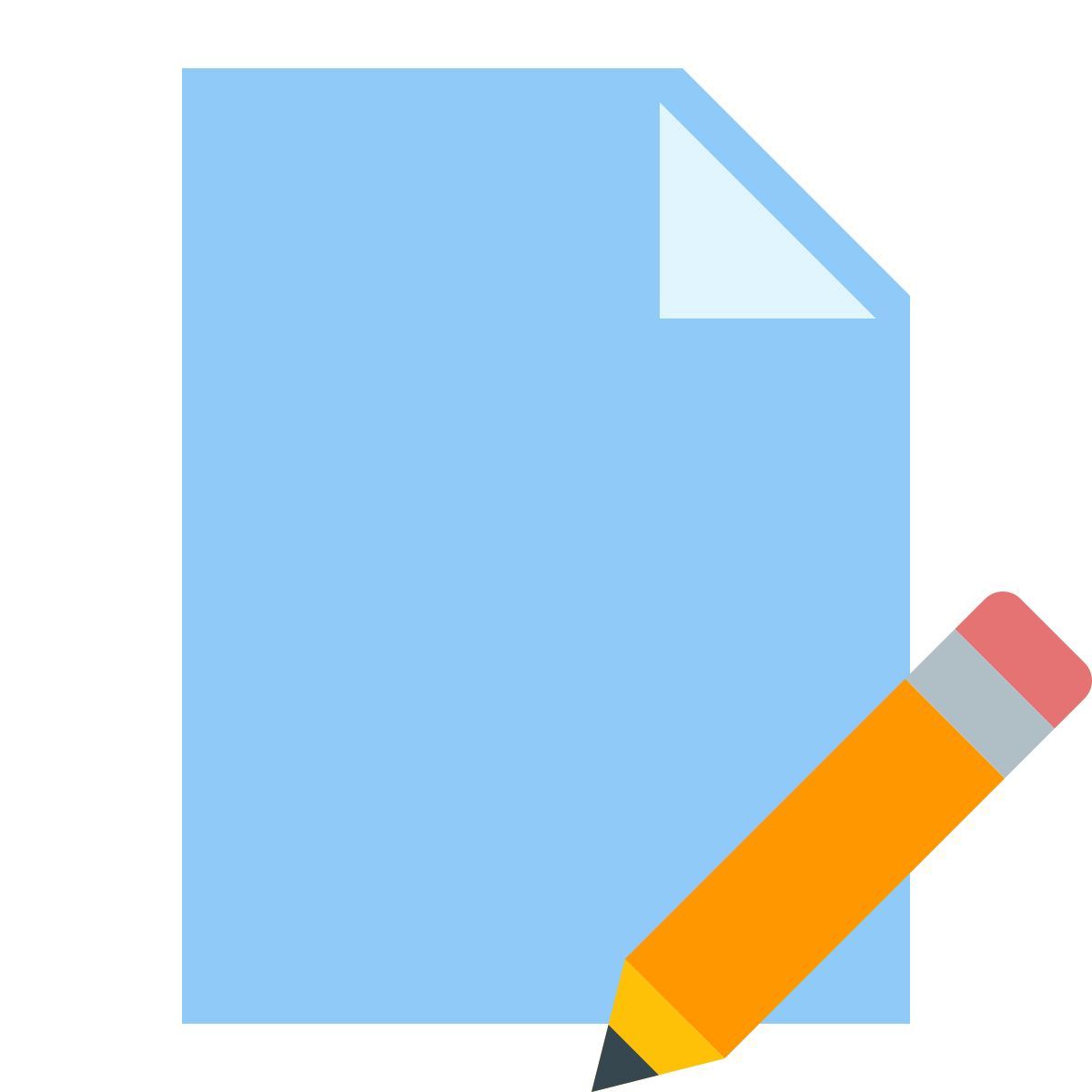 color style edit file icon