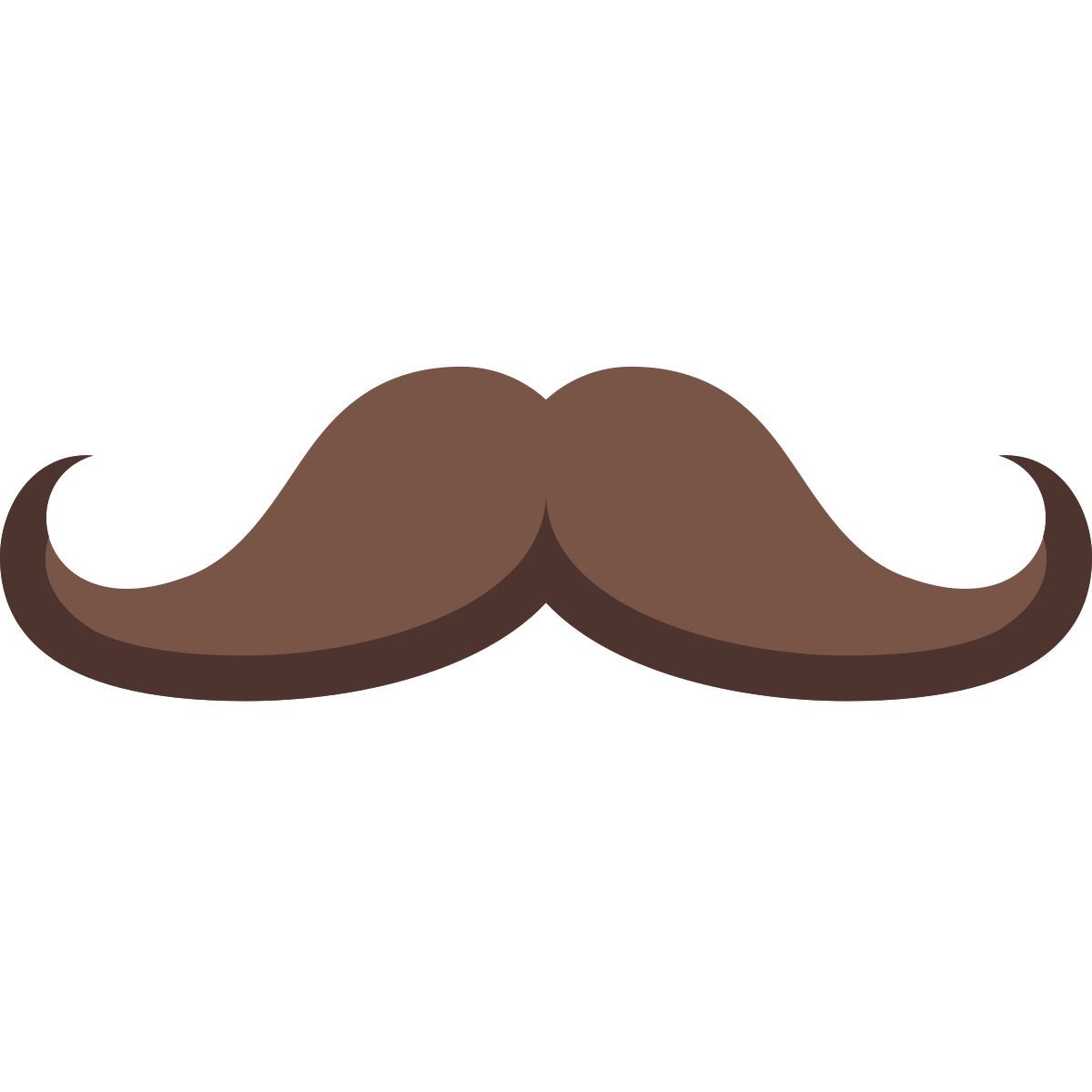 color style baffi inglesi icon