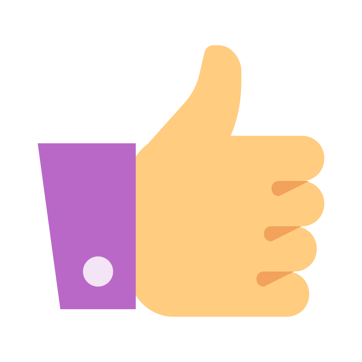 color style facebook like  v2 icon