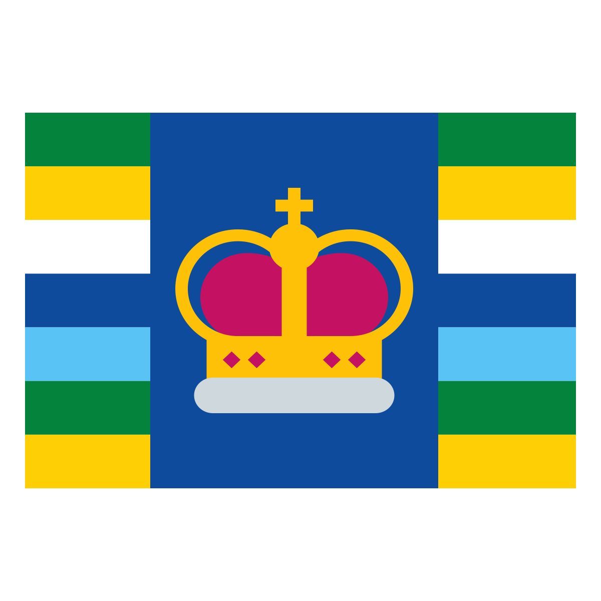 color style fictional flag icon