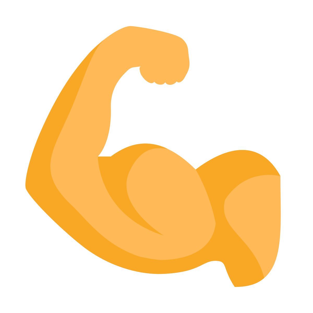 color style muscle icon