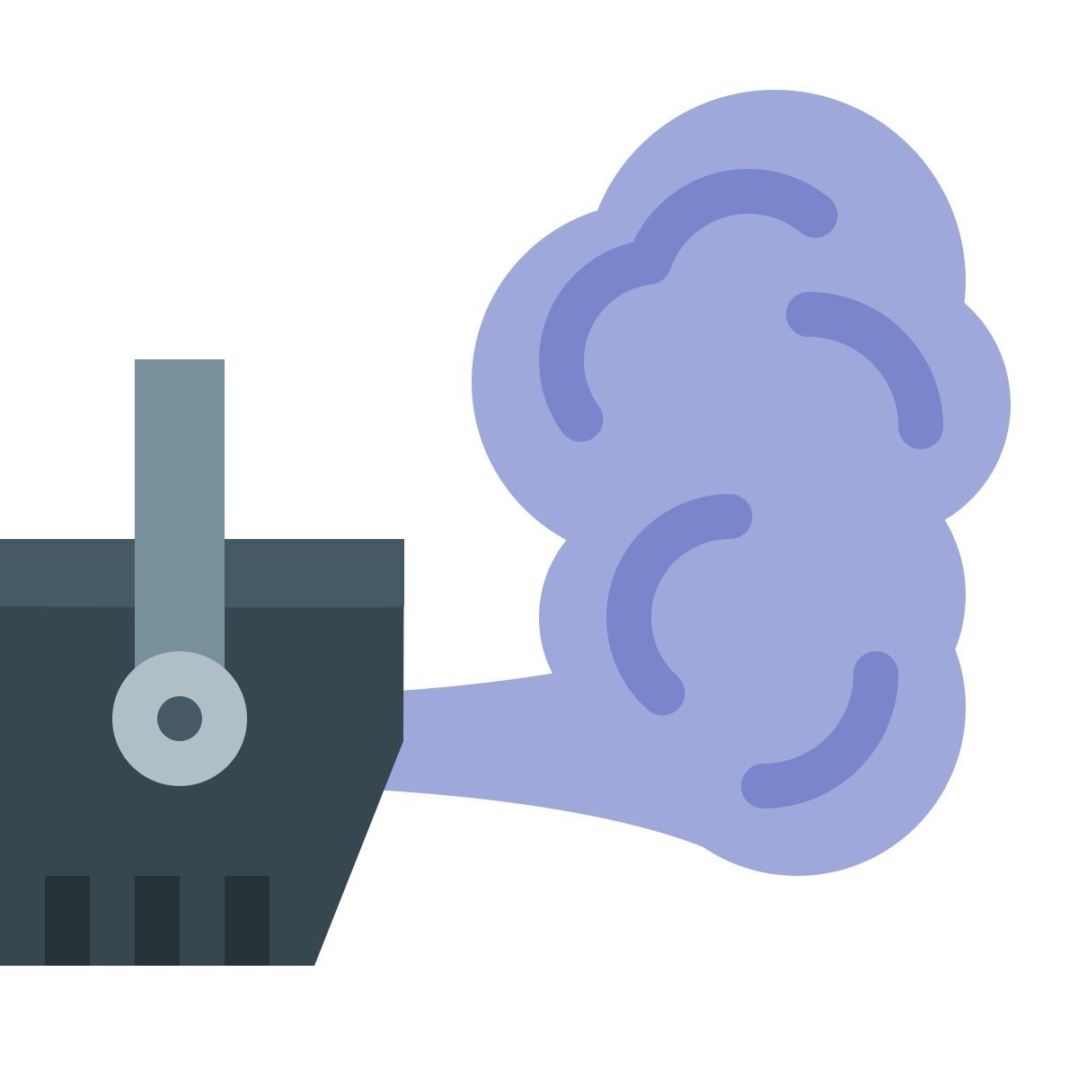 color style macchina per la nebbia icon