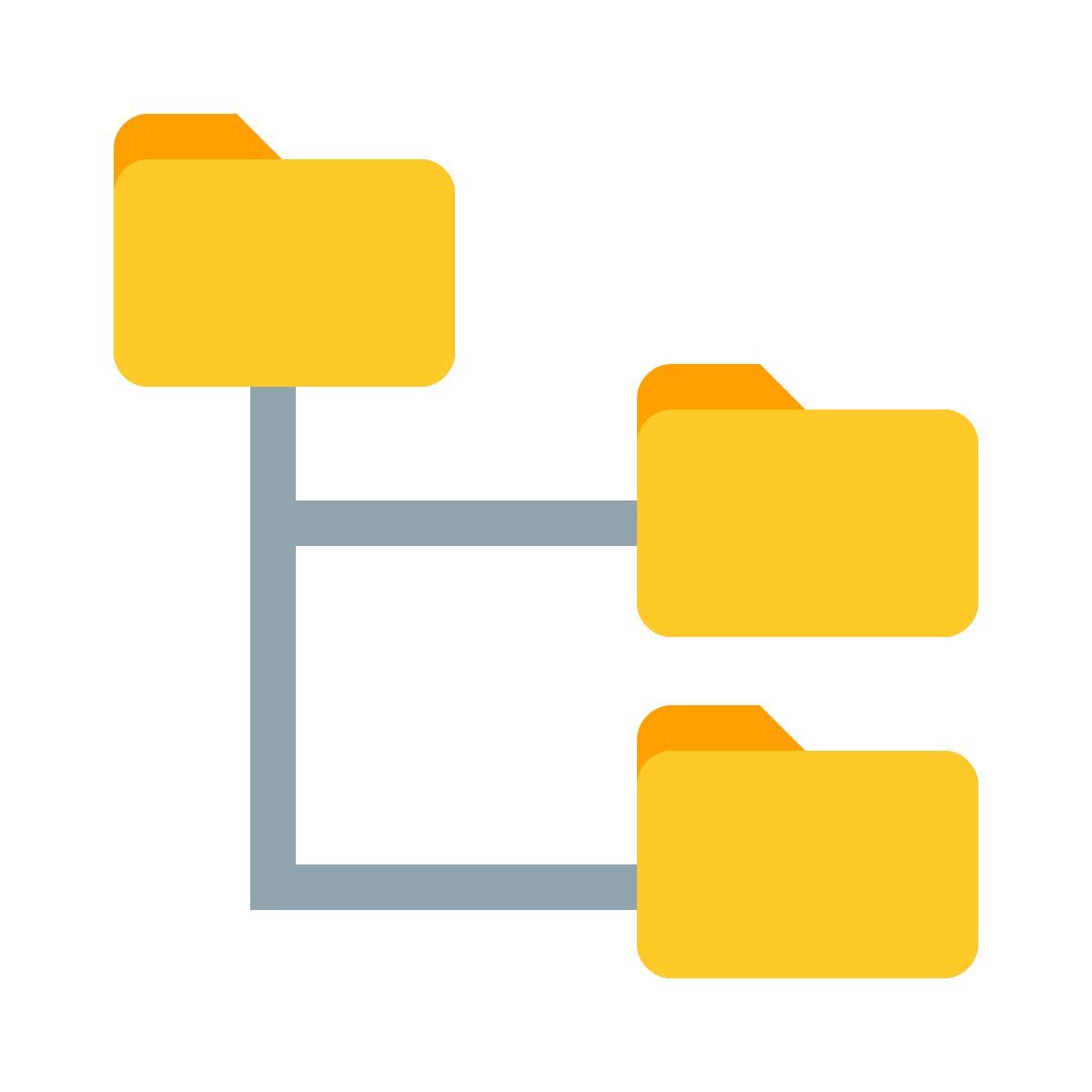 color style arborescence des dossiers icon