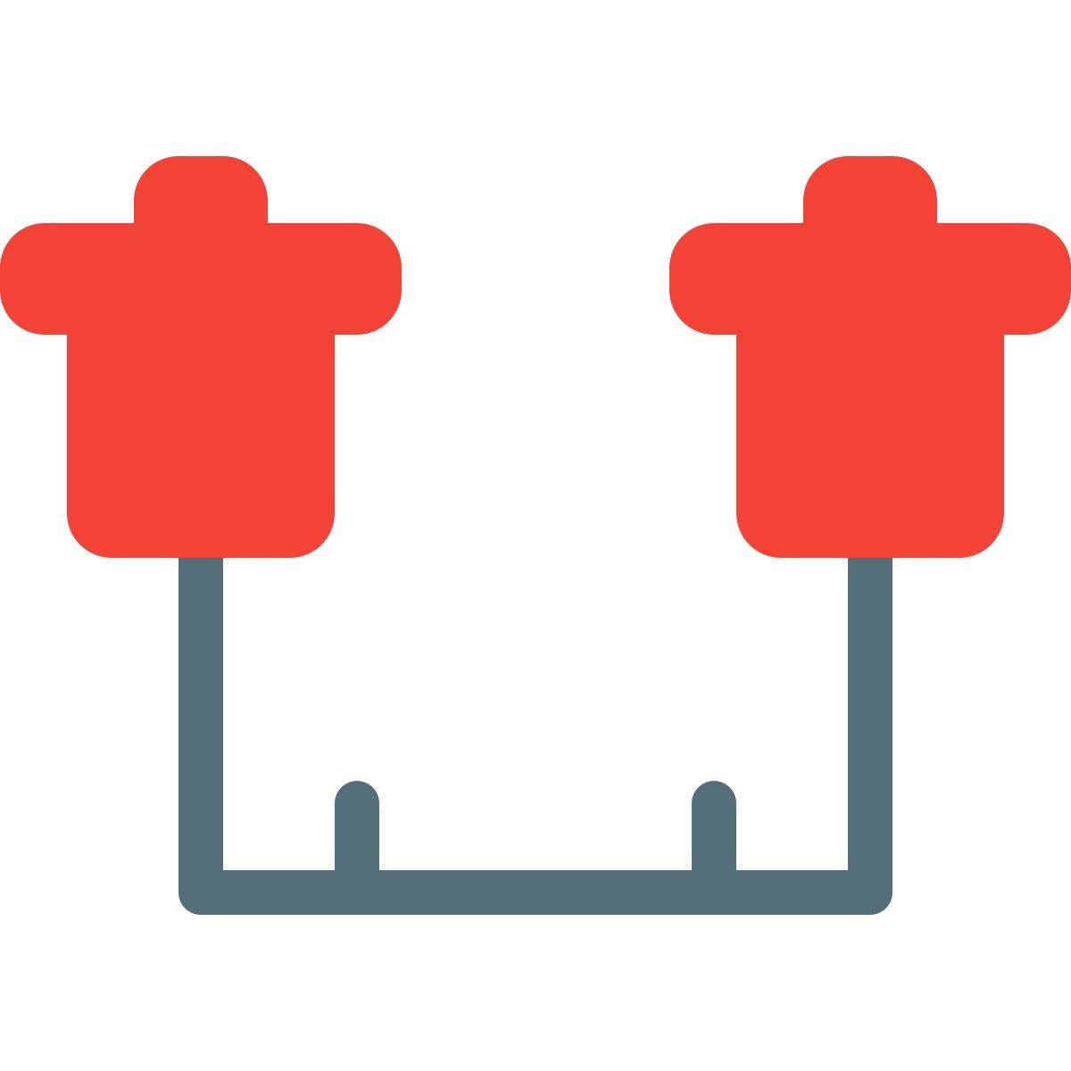 color style trineo de bloqueo de fútbol icon